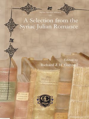 cover image of A Selection from the Syriac Julian Romance